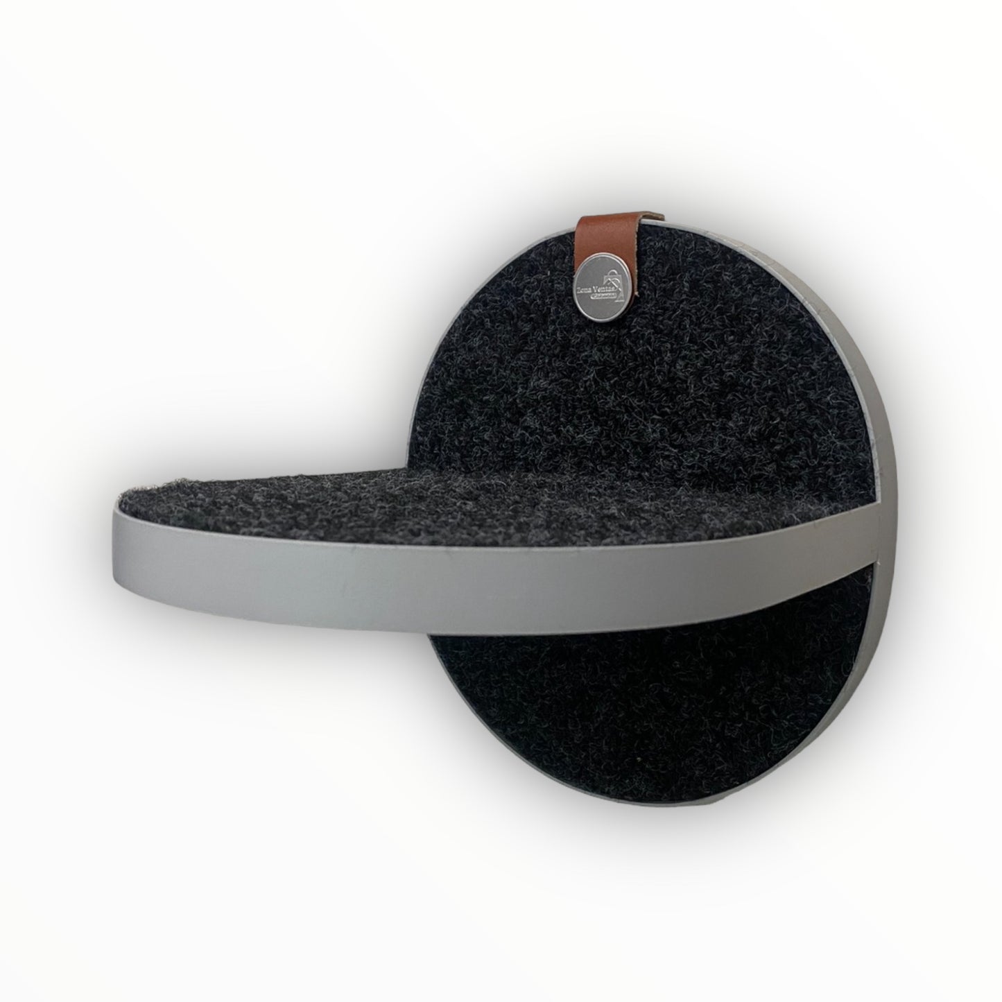 Gimnasio - ÉLITE - GRIS - 1 Cueva Flotante OVALADA + 1 Rascador Grande 116cm + 1 Repisa 20cm + 1 Repisa 40 cm