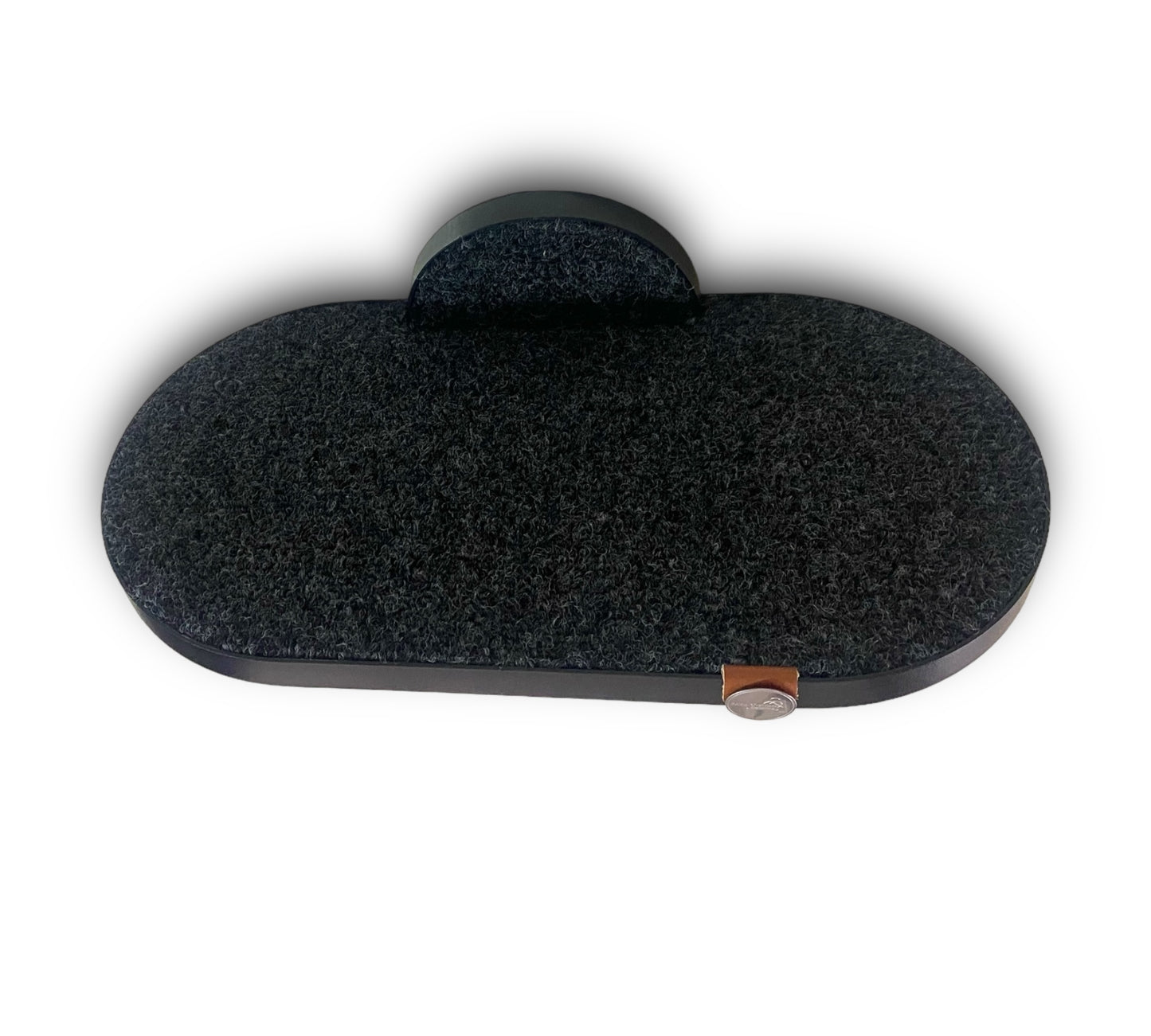 Gimnasio - ÉLITE - NEGRO - 1 Cueva Flotante  OVALADA + 1 Rascador Grande 116cm + 2 Pasos 40cm