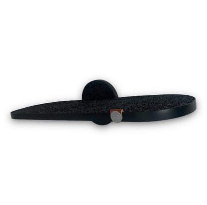 Gimnasio - ÉLITE - NEGRO - BLANCO  1 Cueva Flotante  OVALADA + 1 Rascador Grande 116cm + 2 Pasos 40cm